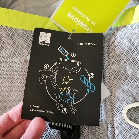 Truelove vest harness cooler jacket XXL for dogs- reflective NWT - Picture 4 of 8